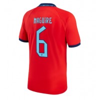 England Harry Maguire #6 Fotballklær Bortedrakt VM 2022 Kortermet